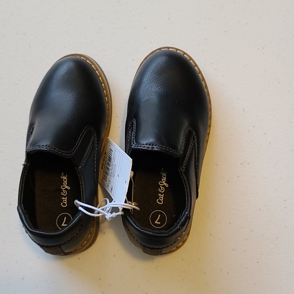Toddler boys Neal loafers black